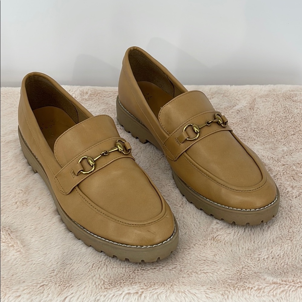 A New Day Tan Loafers Size 11